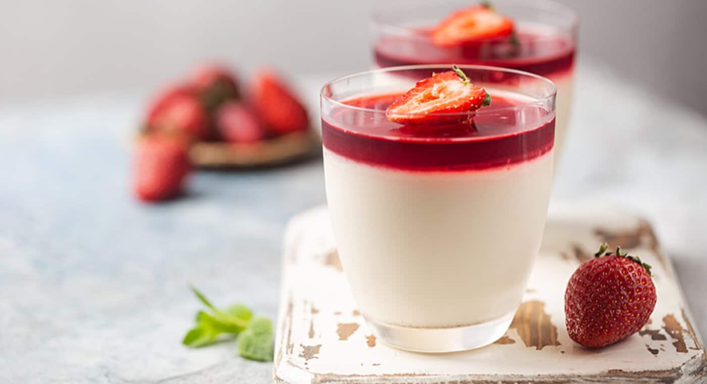 Kogel mogel z musem malinowym - zdjęcie.