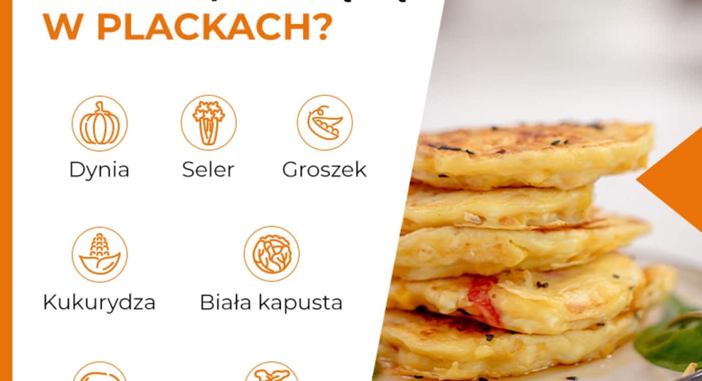  Jakie inne warzywa świetnie sprawdzą się w plackach? - infografika.