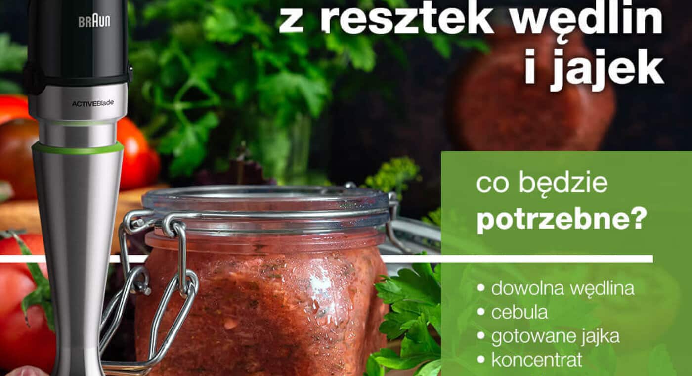 pomidorowa pasta na kanapki z resztek wędlin i jajek