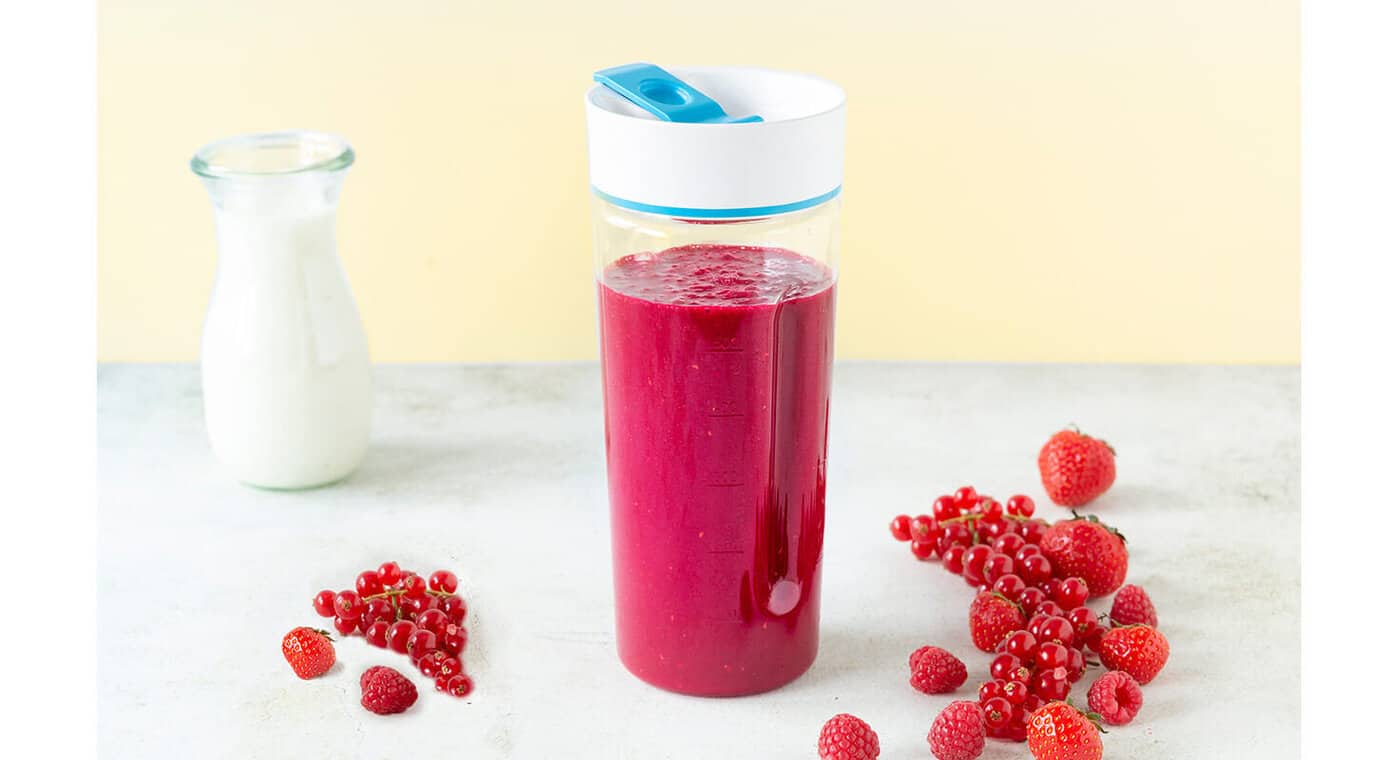 Braun Recipe – Red berry smoothie