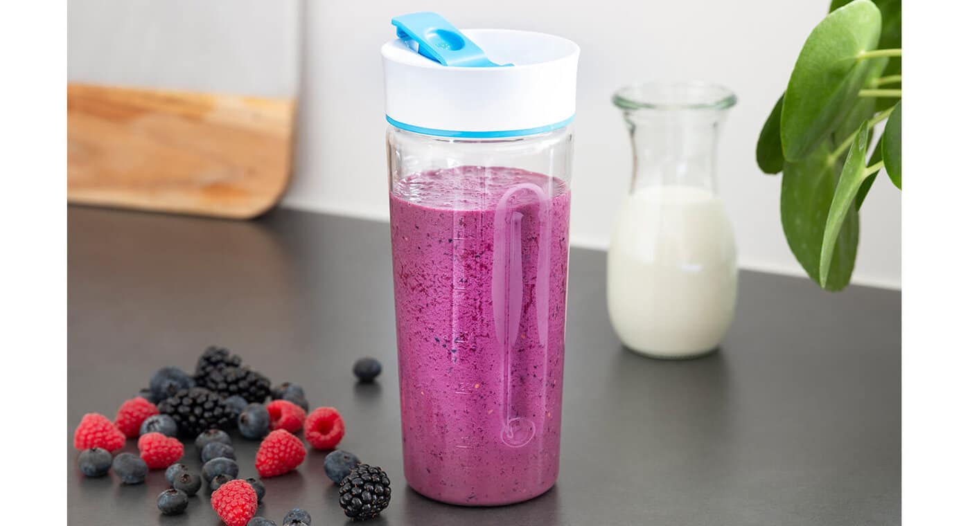 Braun Recipe – Wild berries protein smoothie