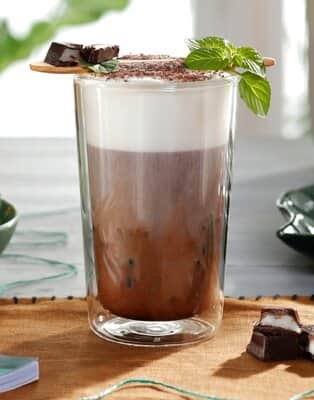 Mátovo-čokoládové Cold Brew Cappuccino