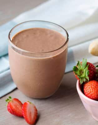 Proteínový čokoládový koktail