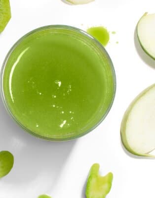 Zielony sok pełen zdrowia