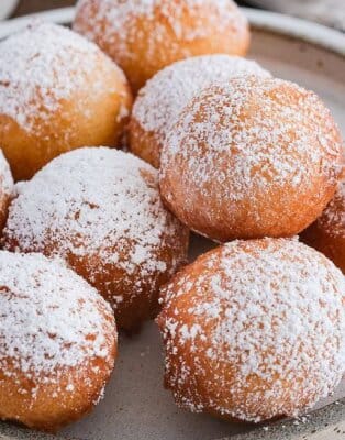 Quarkbällchen in der Heissluftfritteuse