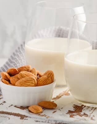 Lait d'amande