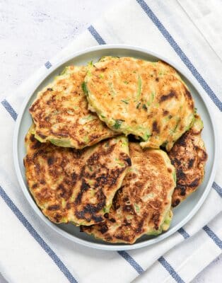 Rosti pomme de terre et courgette