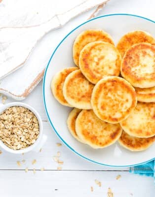 Pancake à l'avoine sans gluten