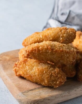Aiguillettes de poulet panées