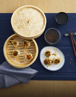 Kinesiske dampede dumplings