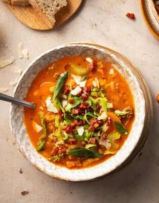 Soupe minestrone