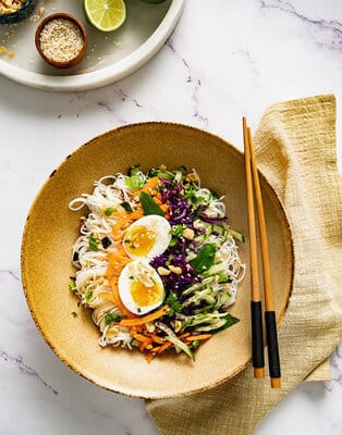 Rice noodle bowl