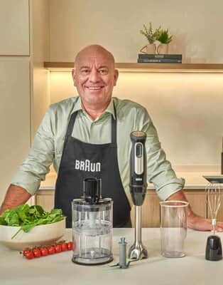 Het perfecte huwelijk van Braun en de sterrenchef.