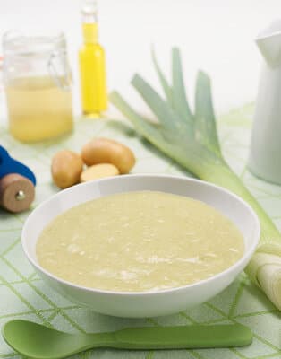 Potato leek soup