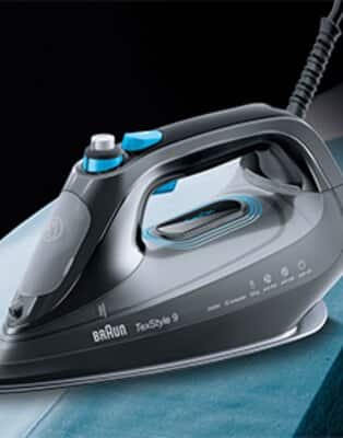 Le fer à repasser le plus rapide de Braun.