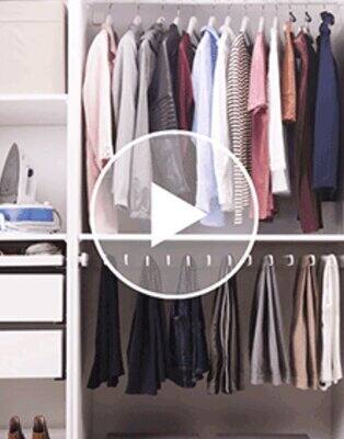 Hacer el cambio de ropa de temporada no suele ser tarea fácil. Con estos consejos lo organizarás ahorrando espacio.