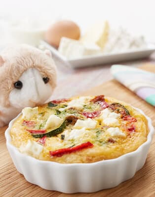 Mediterranean quiche