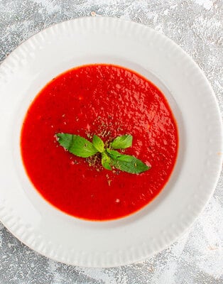 Gazpacho de Fresas