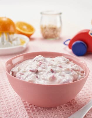 Raspberry and walnut muesli