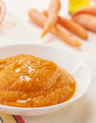 Carrot purée
