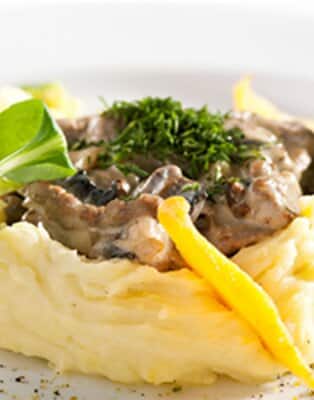 Luchtige aardappelpuree