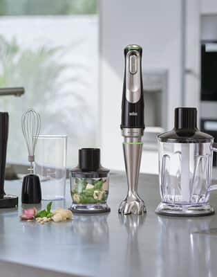 La auténtica Minipimer es de Braun. Comprueba su versatilidad.