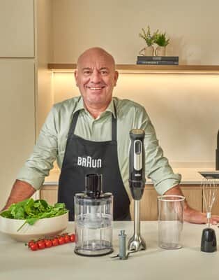 Het perfecte huwelijk van Braun en de sterrenchef.