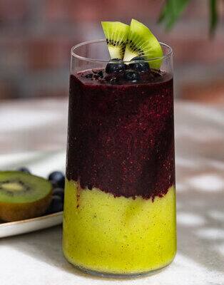 Kiwi Blueberry Slush