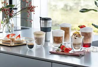 Choix de boissons à base de café