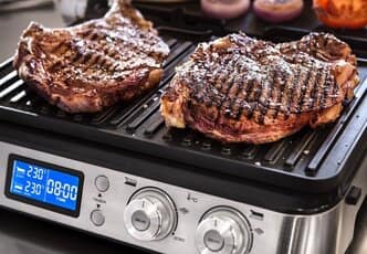 Even heat, edge to edge.