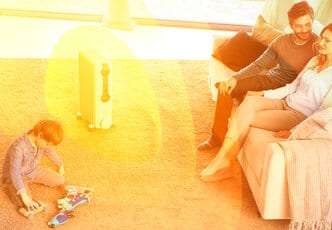 Envelope your room with long-lasting heat