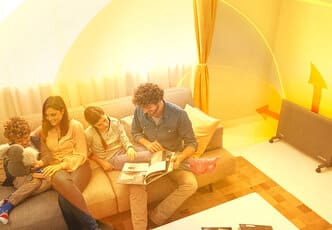 Assist the circulation of heat