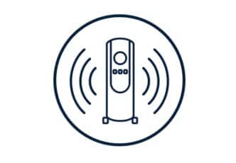 部屋全体をムラなく暖める