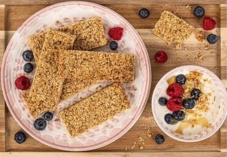 Four Ingredient Breakfast Bars