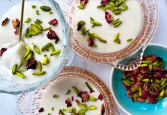 Coconut and Rose Mahalabia by Shelina Permalloo
