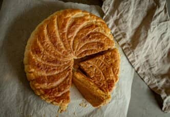 Galette des rois à la frangipane et crème pâtissière par @gabriellachr_lmp6