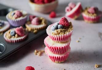 Frozen Raspberry Yoghurt Bites