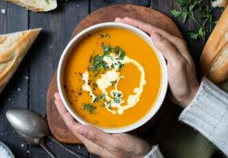 Maple Roasted Carrot Soup by Shilpa Razniewska