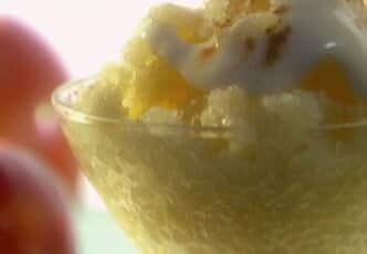 Apple and Cinnamon Yoghurt Ice