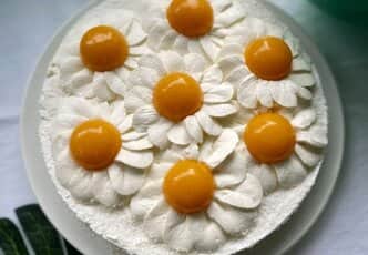 Entremet exotique par @salomepitcho_patisserie