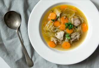 Chicken Soup with Vermicelli
