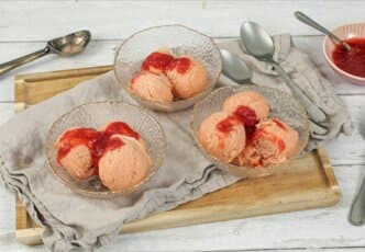 Rhubarb Ice Cream