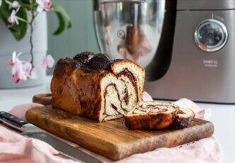 Chocolate Brownie Babka by Patrick Ryan
