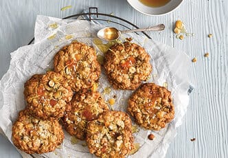 Cookies aux Flocons d'avoine Abricots et noisettes