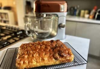 Focaccia Stuffed with Wild Garlic Pesto by Juliet Sear