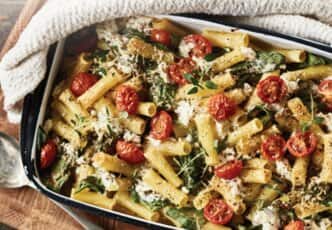 Macaronis au jambon et à la ricotta