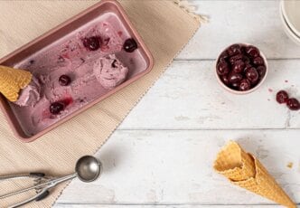 Cherry Rum Ice Cream