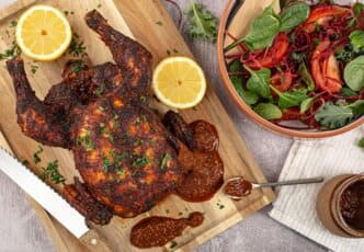 Slow Cooked Chicken with Fermented Tomato Glaze