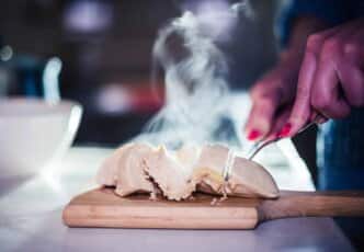 Poulet cuisson vapeur