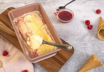 Raspberry Ripple Ice Cream
